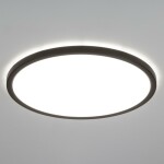 Фото 1 CL738321EL Бейсик Лайн Черный Св-к с пультом LED+RGB 40W