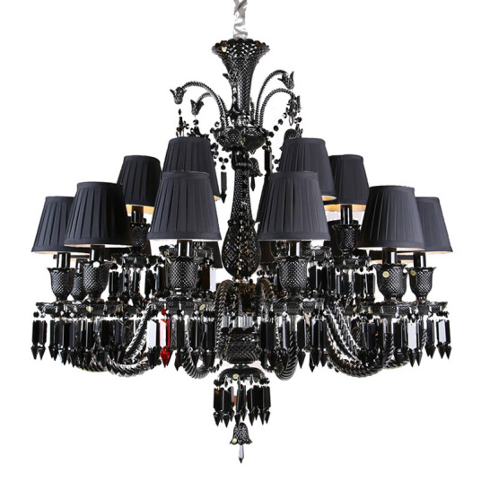 Фото Люстра Baccarat 12+6 black