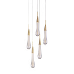 Фото Подвесной светильник Pour 5A br.brass