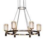 Фото Люстра P0738-6A gold/black