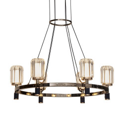 Фото Люстра P0738-6A gold/black