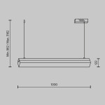 Фото 1 Подвесной светильник Maytoni MOD250PL-L36BS3K