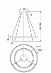 Фото 4 Подвесной светильник Maytoni MOD058PL-L74BS3K