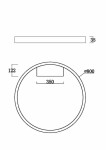 Фото 1 Потолочный светильник Maytoni MOD058CL-L50BS3K