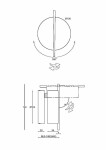 Фото 1 Настенный светильник (бра) Maytoni MOD180WL-L4B3K