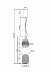 Фото 1 Подвесной светильник Maytoni MOD267PL-L28G3K