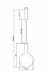 Фото 1 Подвесной светильник Maytoni MOD182PL-L6B3K