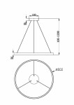 Фото 2 Подвесной светильник Maytoni MOD058PL-L42BS3K