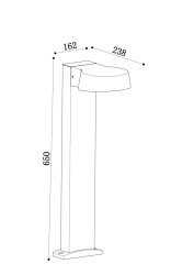 Фото Ландшафтный светильник Outdoor O443FL-L12GF3K