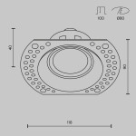 Фото 4 Встраиваемый светильник Technical DL042-01-RD-B