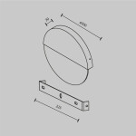 Фото 4 Настенный светильник (бра) Maytoni MOD320WL-L6BS3K1