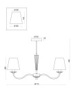 Фото 2 Люстра Freya FR2027PL-05N