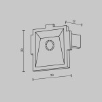 Фото 3 Комплектующие для встраиваемой трековой системы Technical TRA084EC-12W