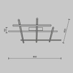 Фото 4 Потолочный светильник Maytoni MOD278CL-L50G3K