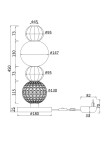 Фото 3 Настольный светильник Maytoni MOD301TL-L18CH3K