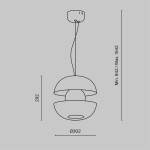 Фото 4 Подвесной светильник Maytoni MOD322PL-L6B3K