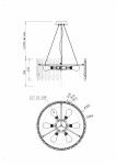 Фото 4 Подвесной светильник Maytoni MOD136PL-06BS