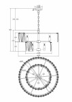 Фото 3 Подвесной светильник Maytoni MOD043PL-12CH