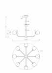 Фото 4 Подвесной светильник Maytoni MOD109PL-08BS