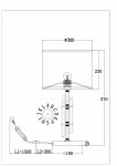 Фото 1 Настольный светильник Maytoni MOD088TL-01BS