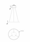 Фото 3 Подвесной светильник Maytoni MOD058PL-L22W4K