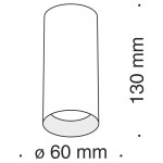 Фото 4 Потолочный светильник Technical C010CL-01W