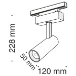 Фото 4 Трековый светильник Technical TR019-2-10W4K-B