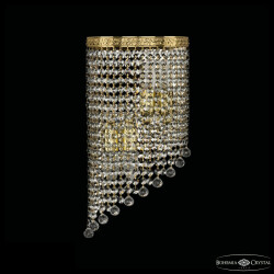 Фото Бра хрустальные 83401BL/20IV-43 G Balls Bohemia Ivele Crystal