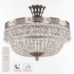 Фото Люстра светодиодная хрустальная 19011/35IV/LED-DIM Ni Bohemia Ivele Crystal