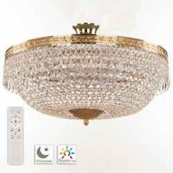 Фото Люстра светодиодная хрустальная 19011/55IV/LED-DIM G Bohemia Ivele Crystal