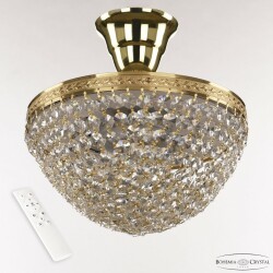 Фото Люстра светодиодная хрустальная 19321/25IV/LED-DIM G Bohemia Ivele Crystal