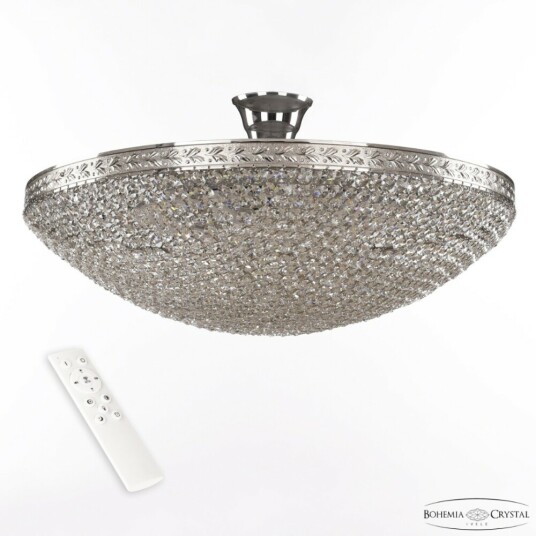 Фото Люстра светодиодная хрустальная 19321/55IV/LED-DIM Ni Bohemia Ivele Crystal