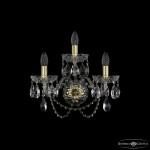 Фото Бра хрустальные 1402B/2+1/160/XL G Bohemia Ivele Crystal