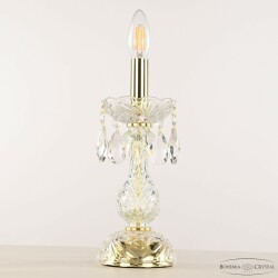 Фото Настольная лампа с хрустальными подвесками 101L/1-27 G Bohemia Ivele Crystal