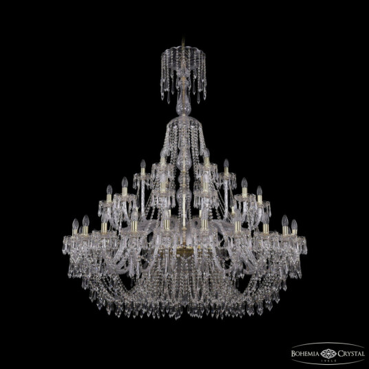 Фото Люстра хрустальная 1403/24+12+6/530/XL-170 G Bohemia Ivele Crystal