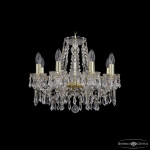 Фото Люстра хрустальная 1403/8/160 G Bohemia Ivele Crystal