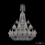 Фото Люстра хрустальная 1410/20+10+5/400/XL-158/3d G V0300 Bohemia Ivele Crystal