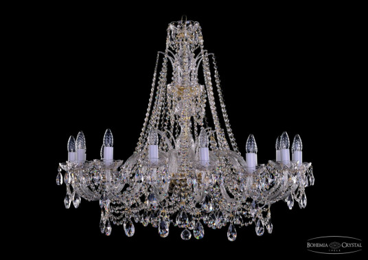 Фото Люстра хрустальная 1411/16/360/XL-87 G Bohemia Ivele Crystal