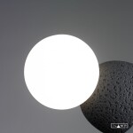 Фото 6 Настенный светильник iLamp FOXTROT 10695W/1-D100 BLACK&WHITE
