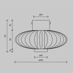 Фото 3 Настенный светильник (бра) Maytoni MOD555WL-L3G3K