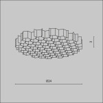 Фото 3 Комплектующие для светильника Technical HoneyComb-D24