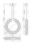 Фото 2 Подвесной светильник Maytoni MOD555PL-L23CH5K