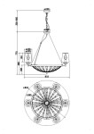 Фото 3 Подвесной светильник Maytoni H021PL-06CH