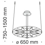 Фото 3 Подвесной светильник Maytoni MOD037PL-L16B