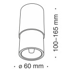 Фото 3 Потолочный светильник Technical C033WL-01B