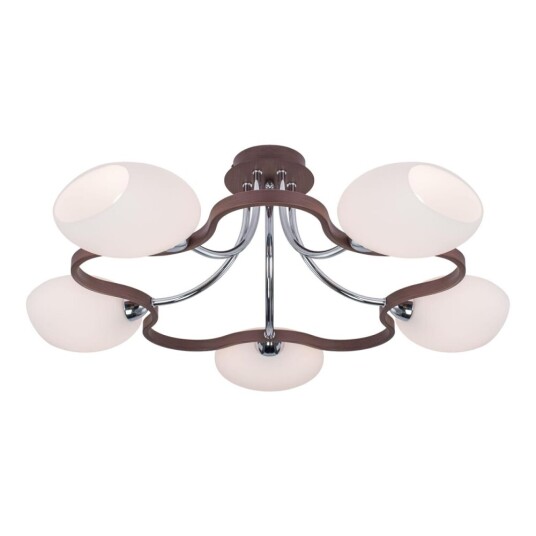 Фото CL131151 Октава Хром+Венге Св-к Люстра