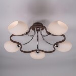 Фото 22 CL131151 Октава Хром+Венге Св-к Люстра