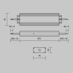 Фото 4 Блок питания Technical PSL008-300W-48V-IP67