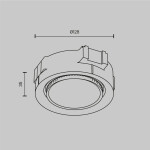 Фото 3 Встраиваемый светильник Technical DL019-GX53-W