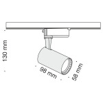 Фото 4 Трековый светильник Technical TR003-1-6W4K-W